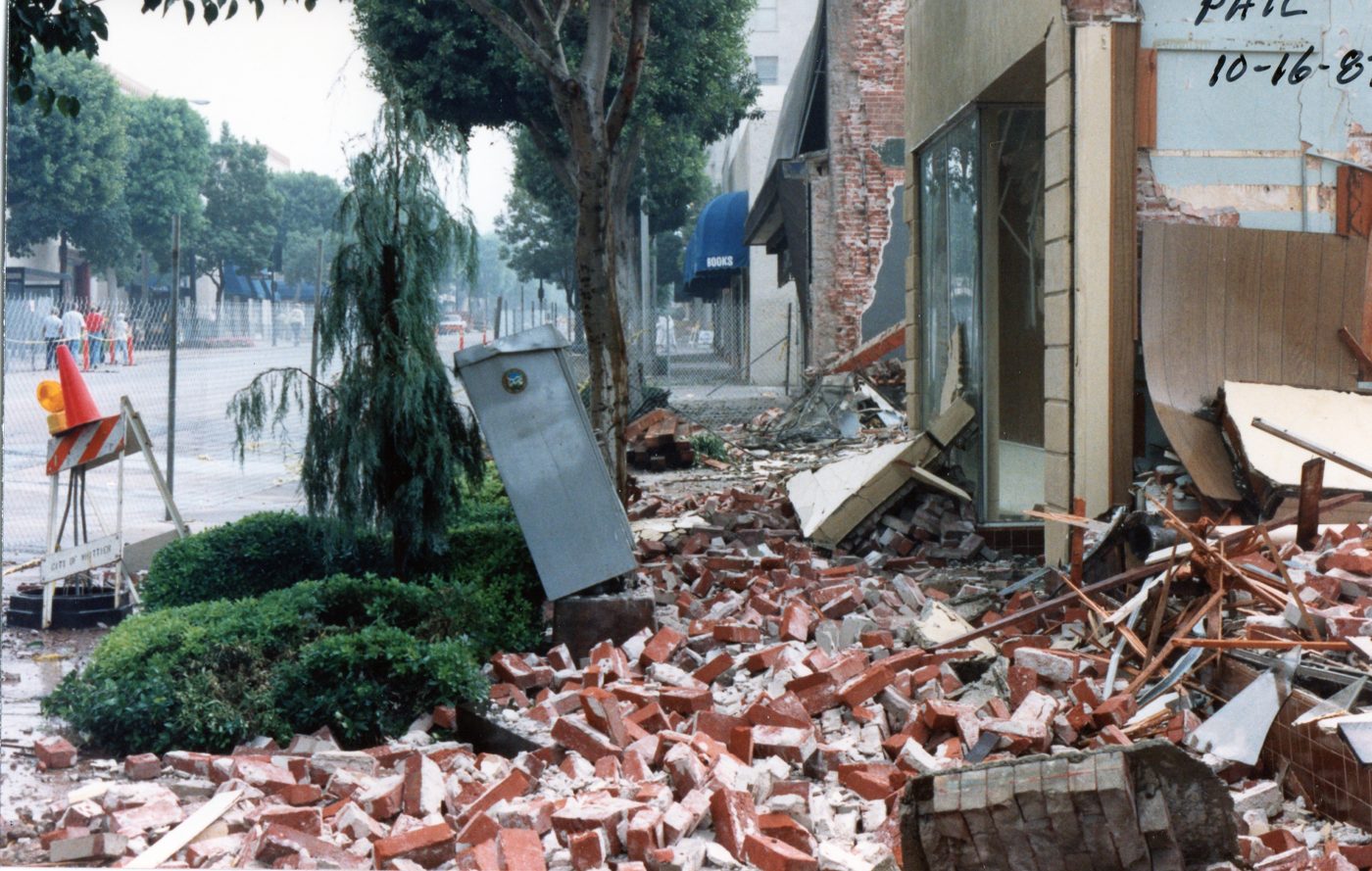 Not fully anchored: what actually came down in Uptown Whittier